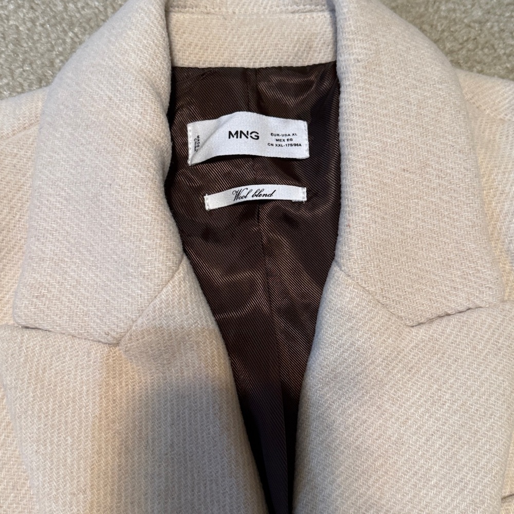 Mango Wool Blend Coat View 4